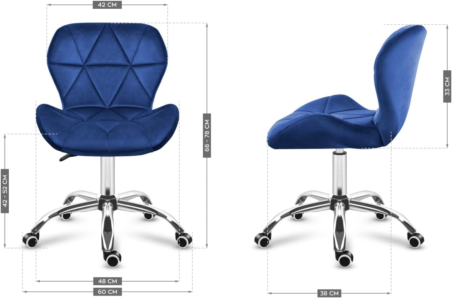 Drehstuhl Future 3.0, Navy Blau