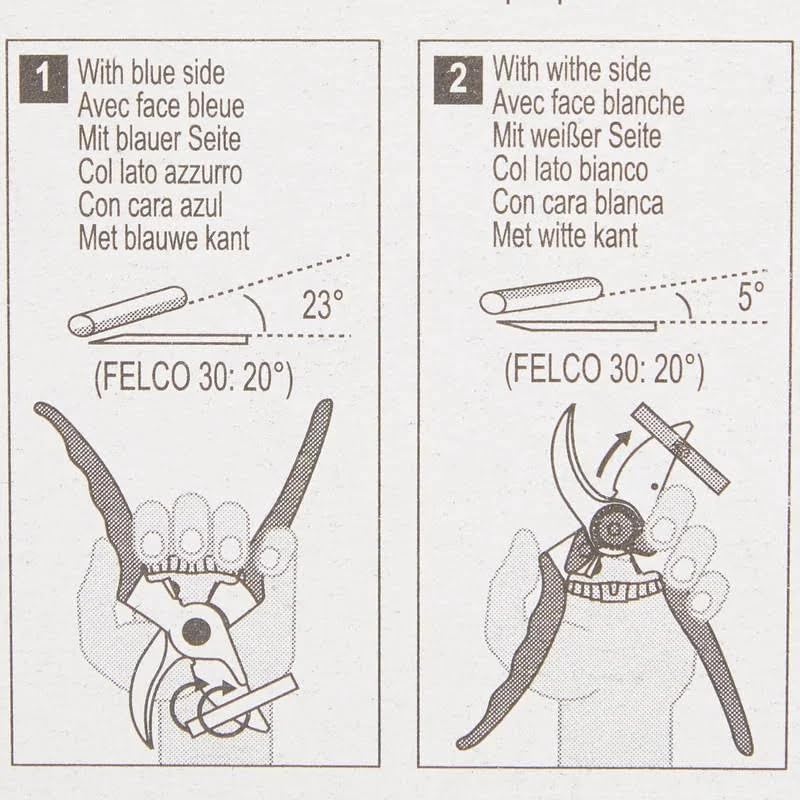 Doppelseitiger Schleifstein 902, Keramik-Wetzstein
