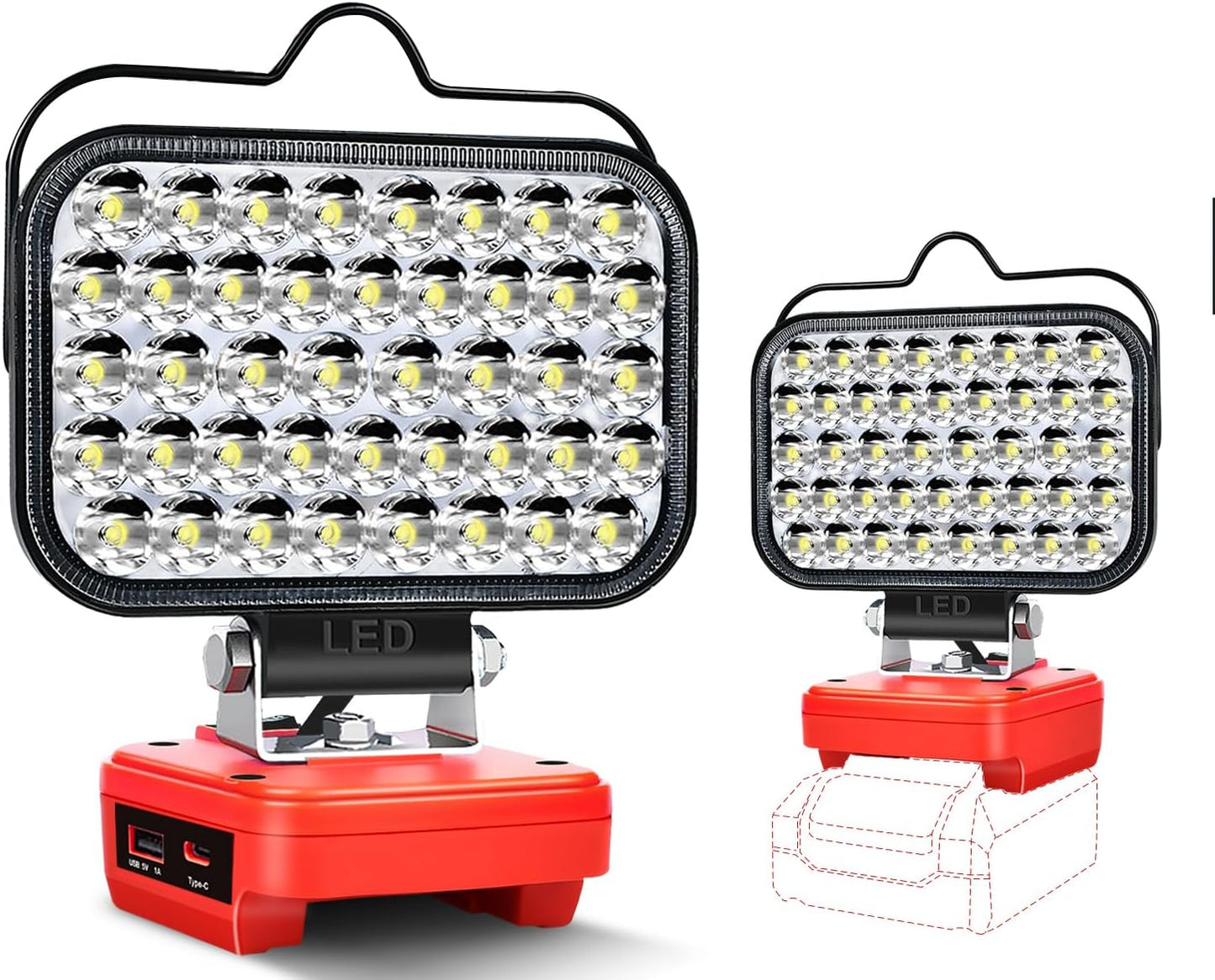 LED Arbeitsleuchte für Power X-Change 18V