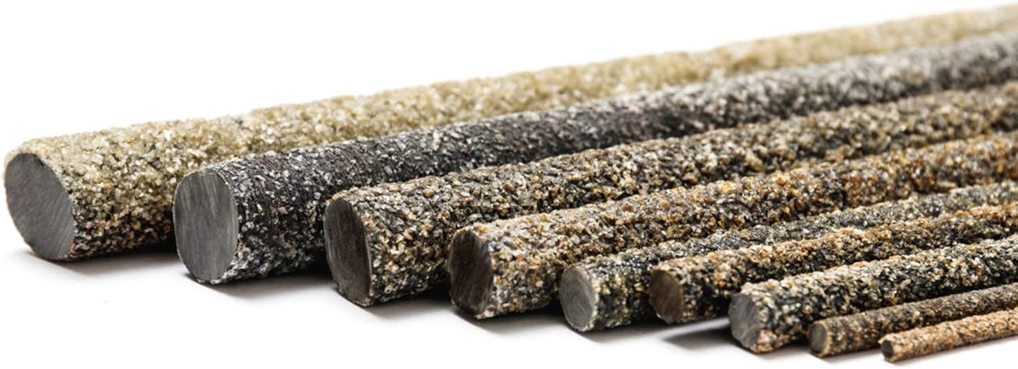 Pflanzstäbe (20 Stück, 100cm), Basalt 20x 100cm (Ø8mm)