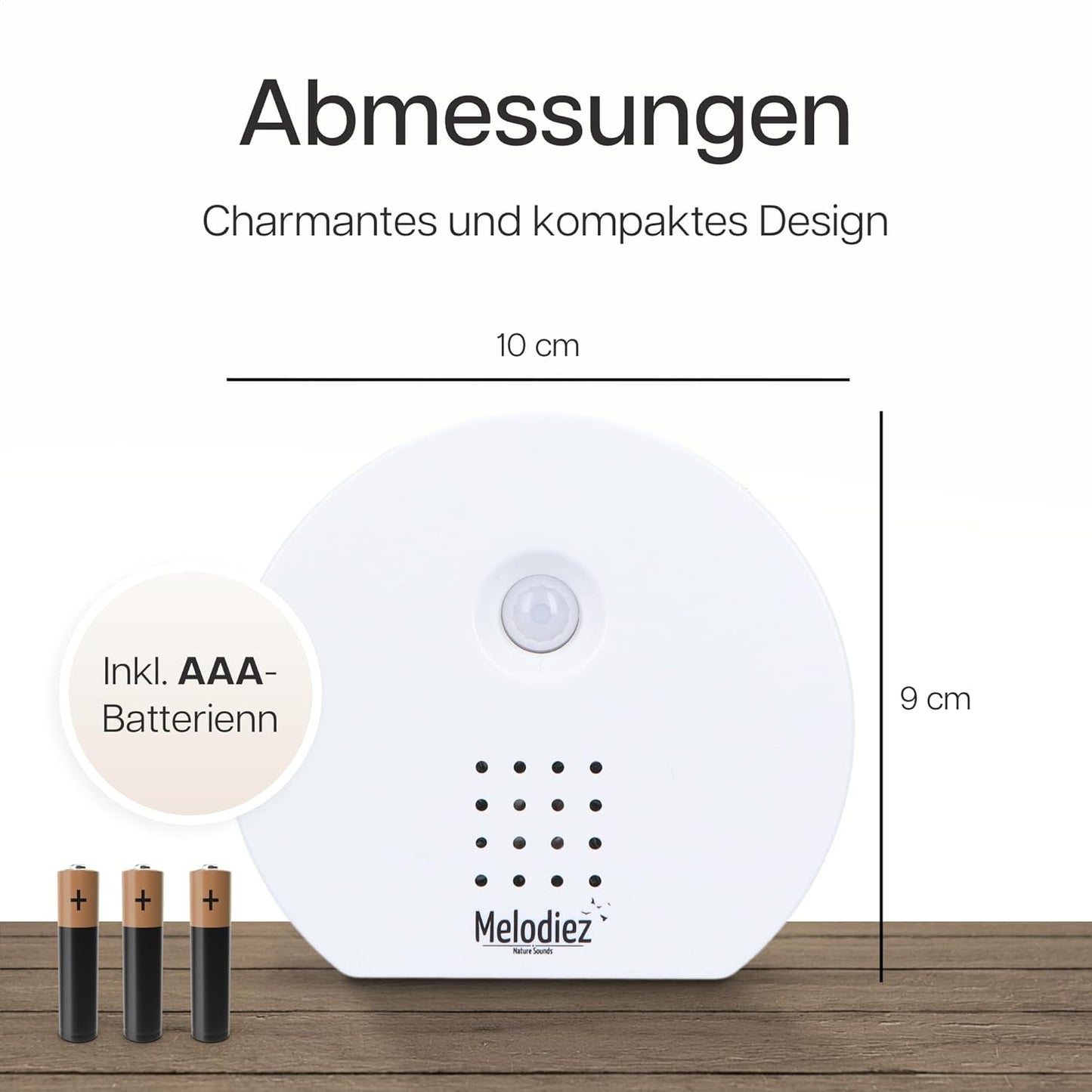 Box mit Naturgeräuschen, Weiss