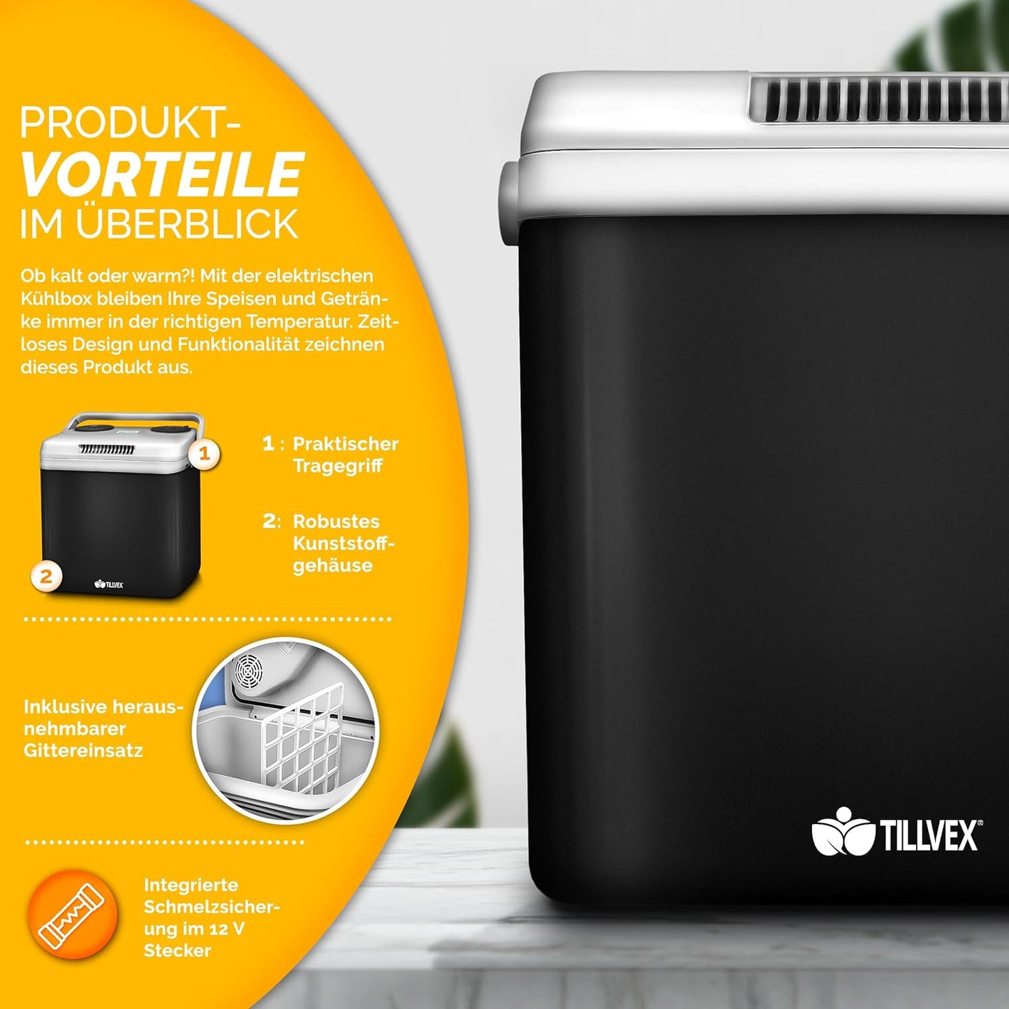 Elektrische Thermobox, Anthrazit
