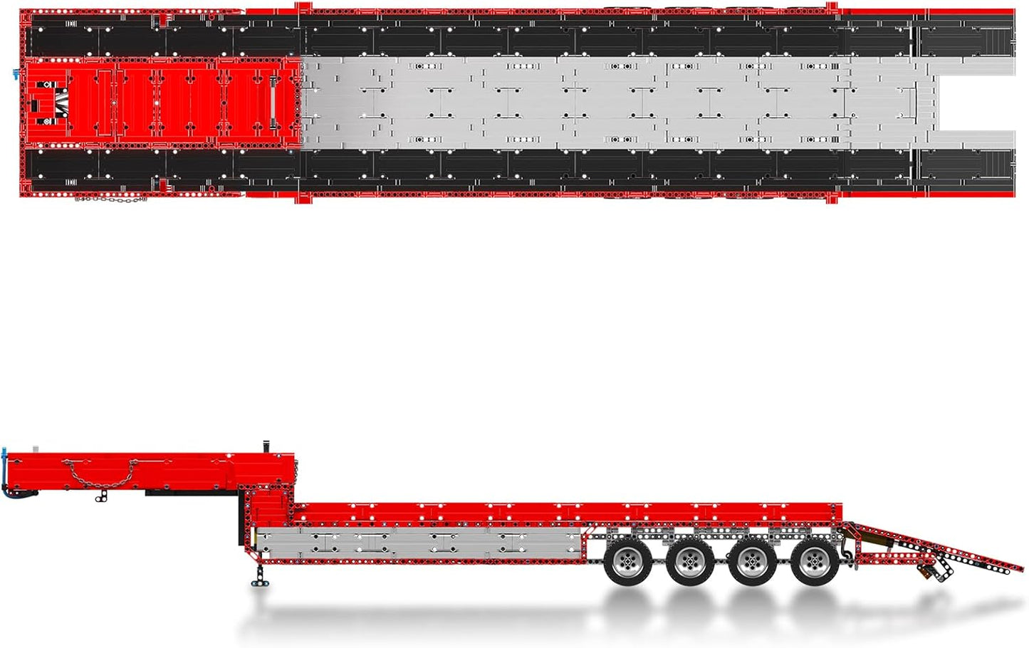 Technik Pneumatischer Palettenwagen 19015T, Anhänger