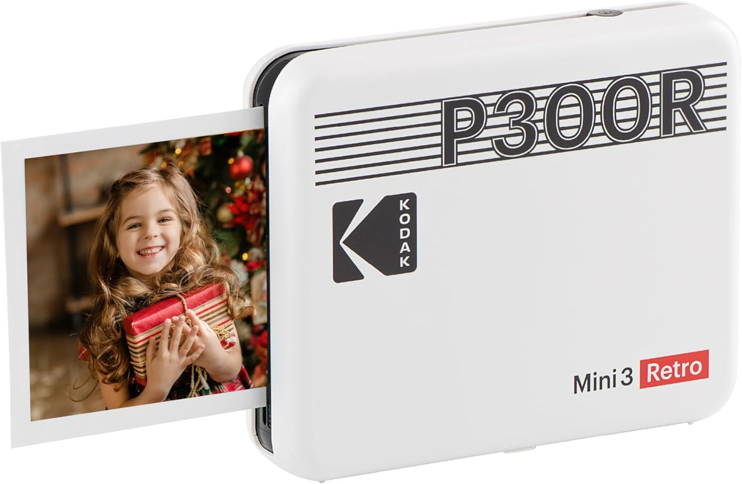 Mobiler Fotodrucker Mini 3 Retro, s / Weiss
