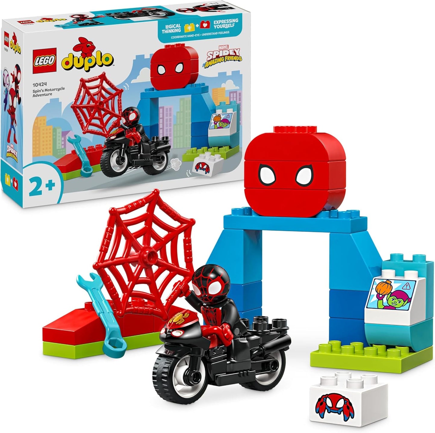Marvel Spins Motorrad-Abenteuer (10424)
