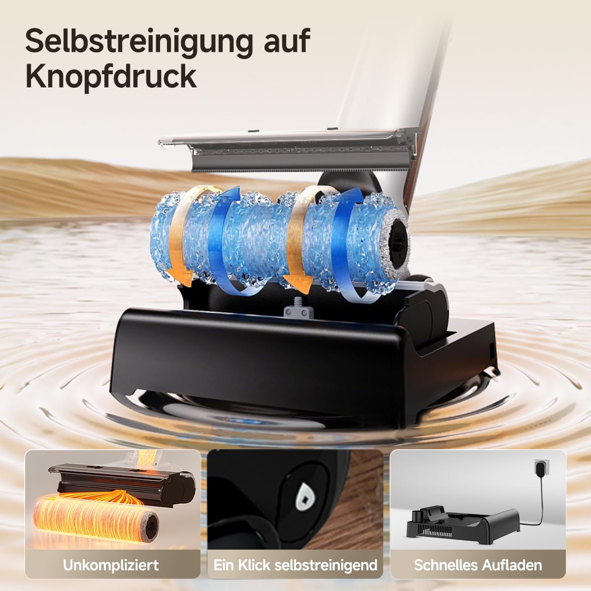 Nass-Trockensauger D500, Schwarz-weiss D500-1