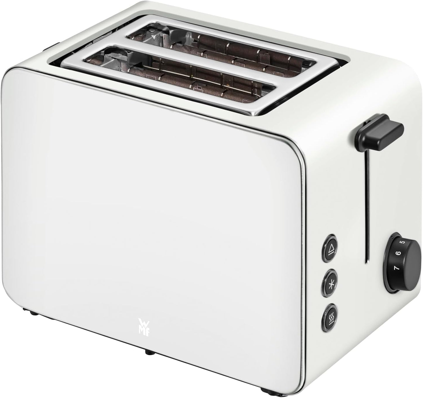 Toaster Stelio, Stelio - 2 Scheiben - Edelstahl grau matt - Doppelschlitz