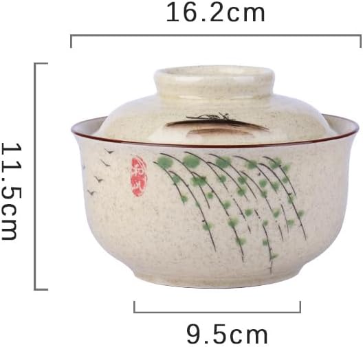 Ramen Schüssel-Set mit Deckel (800ml), Style C