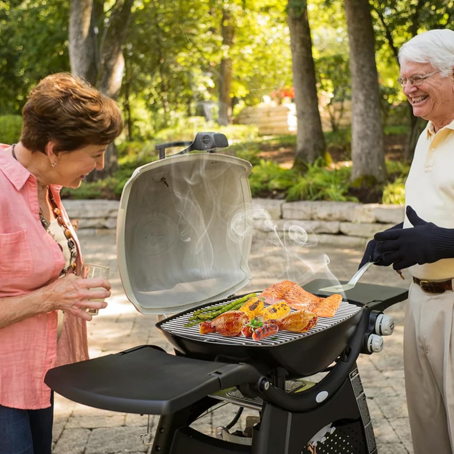 Grillrost, Grillrost für Weber Q300 / Q3000 Baureihe