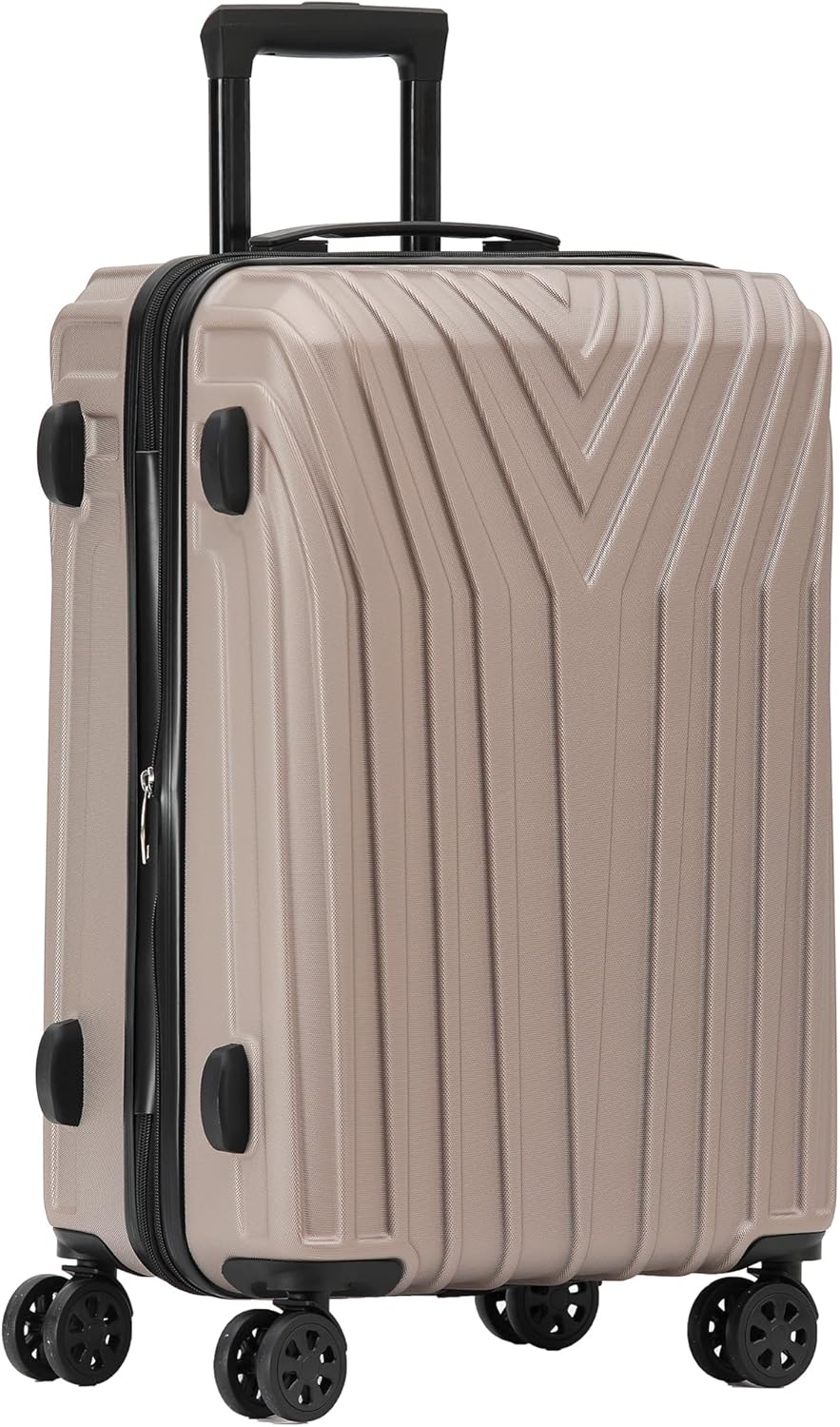 Rollkoffer, Champagner 66 cm