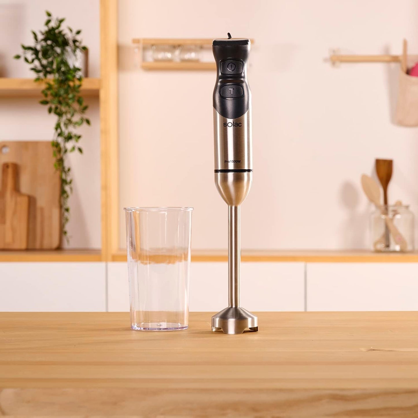 Pro 1000 Stabmixer mit Eiscrusher und Turbo-Funktion, 1500w | 1 Zubehör