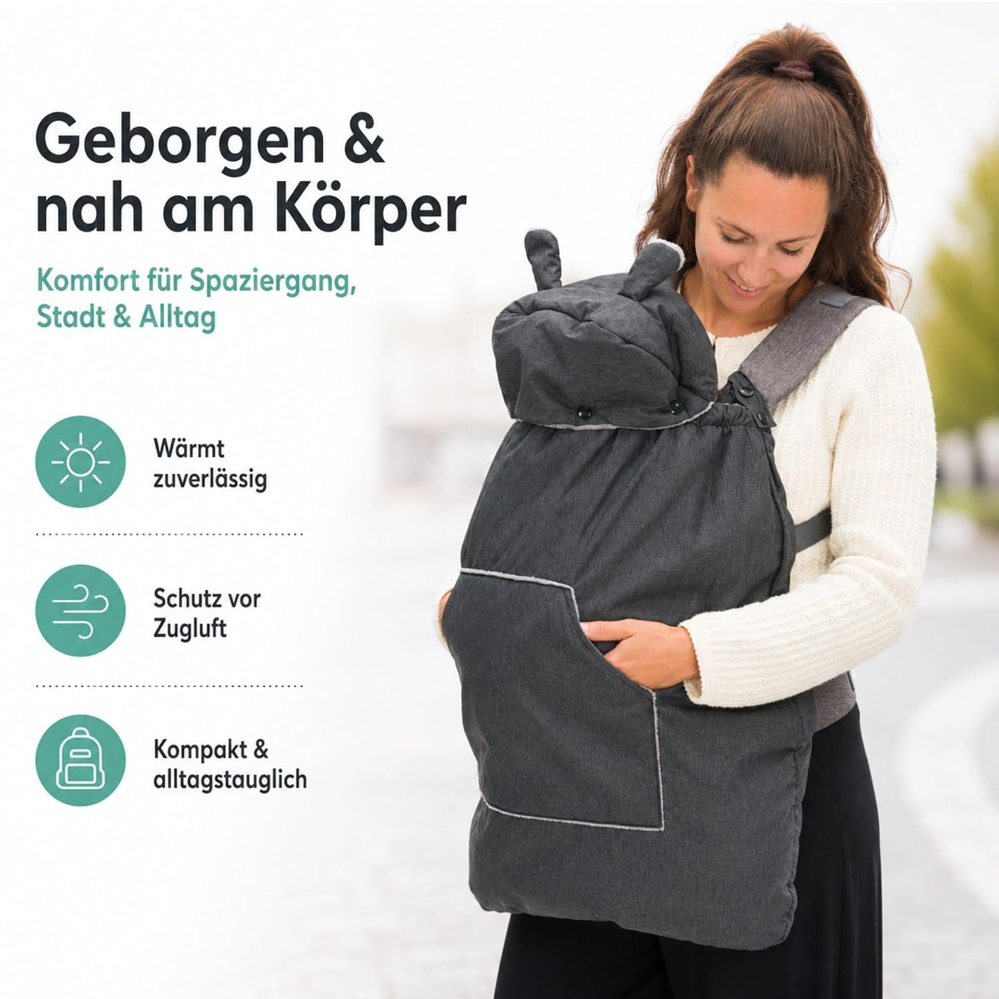 Universal-Tragecover für Kindertrage