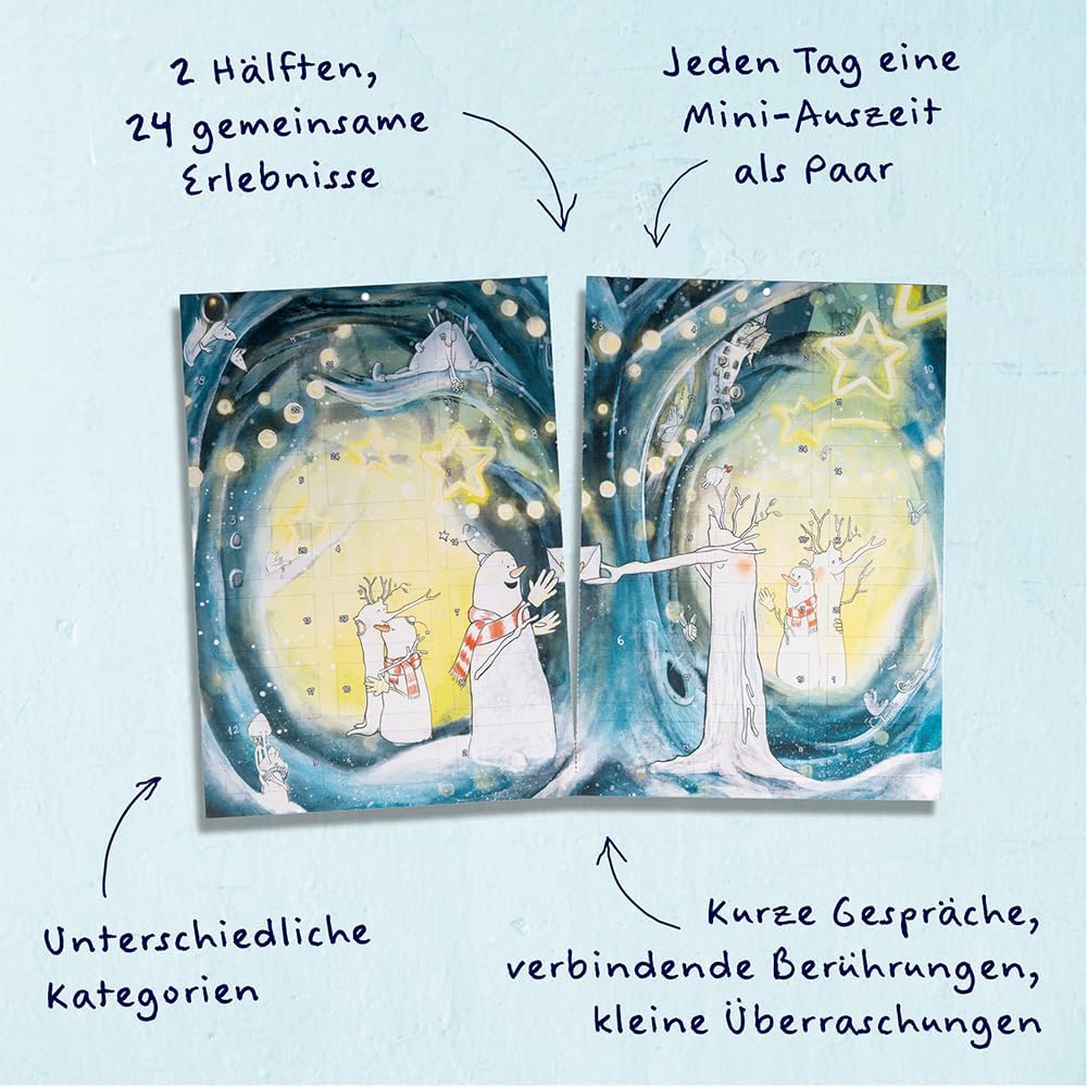 PaarMinuten - Adventskalender für Paare