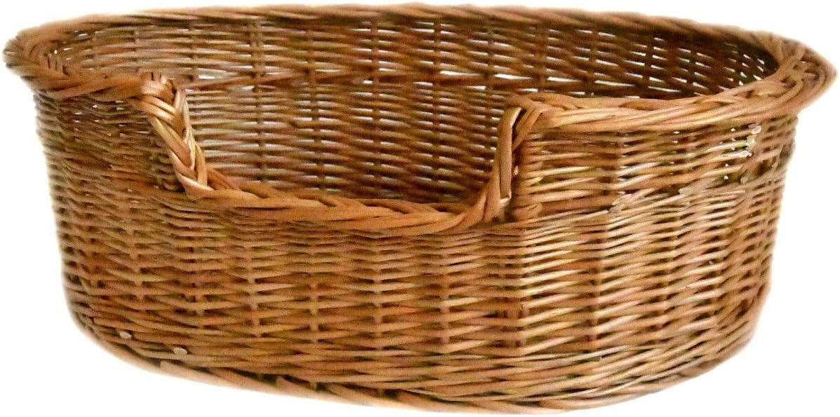 Handgemachter Haustierkorb K5-100-1, BTH 42cm/28cm/15cm