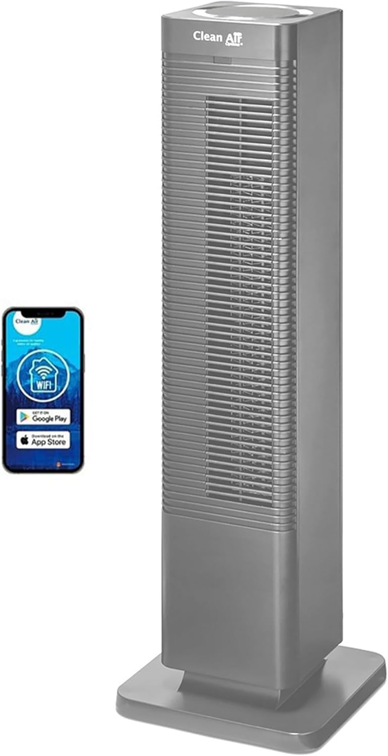2in1 Heizlüfter & Ventilator CA-904G Smart, Grau