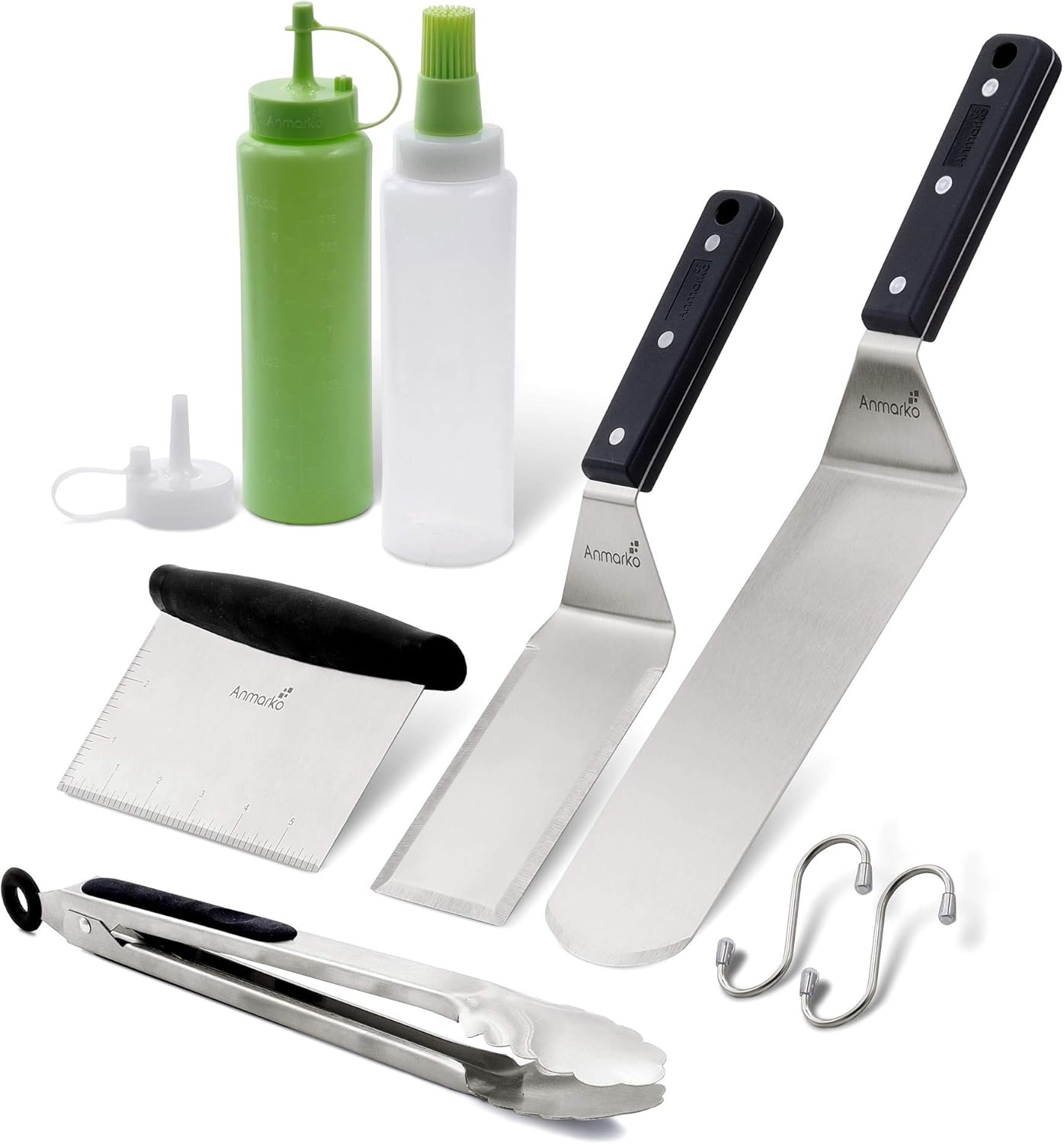 Grillwender-Set, Abs Plastic Handle Set (Tongs And Bottles)