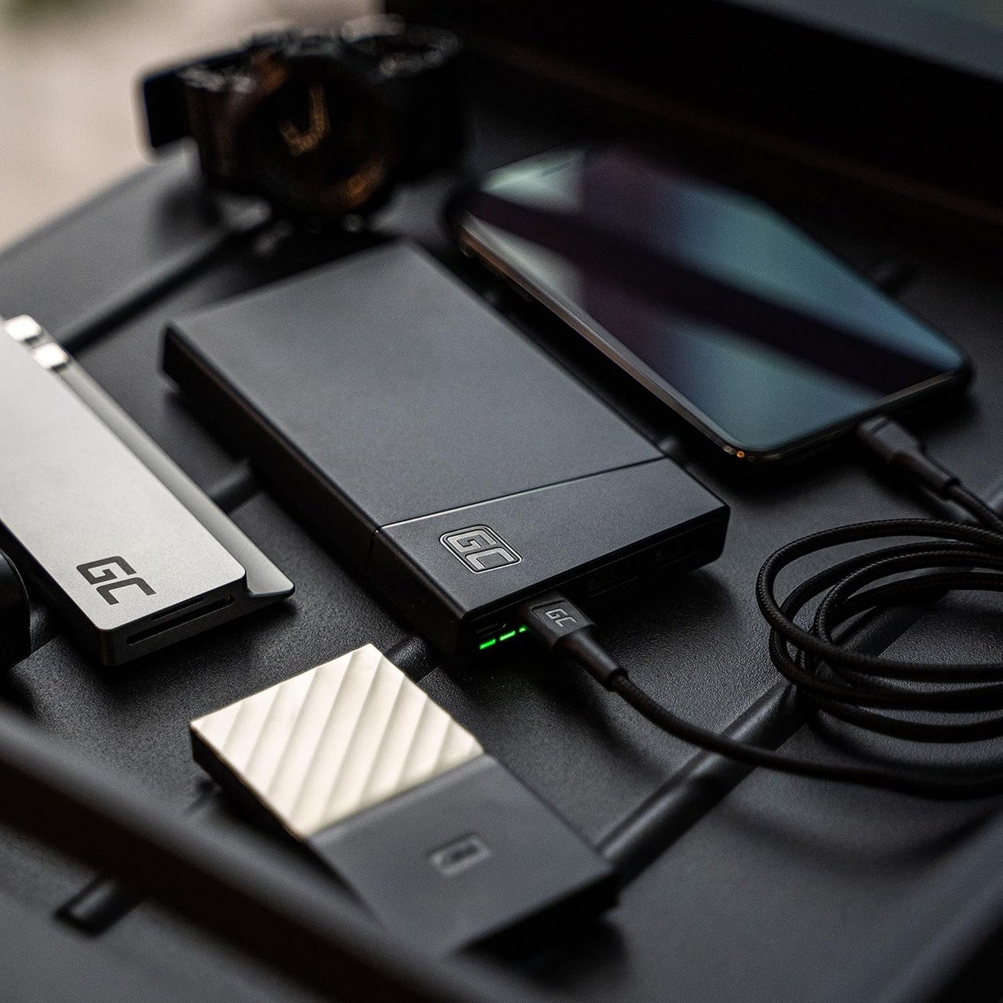 GC PowerPlay10S - Powerbank mit Schnellladefunktion, 10000mAh 2x USB-C|GC PowerPlay10S