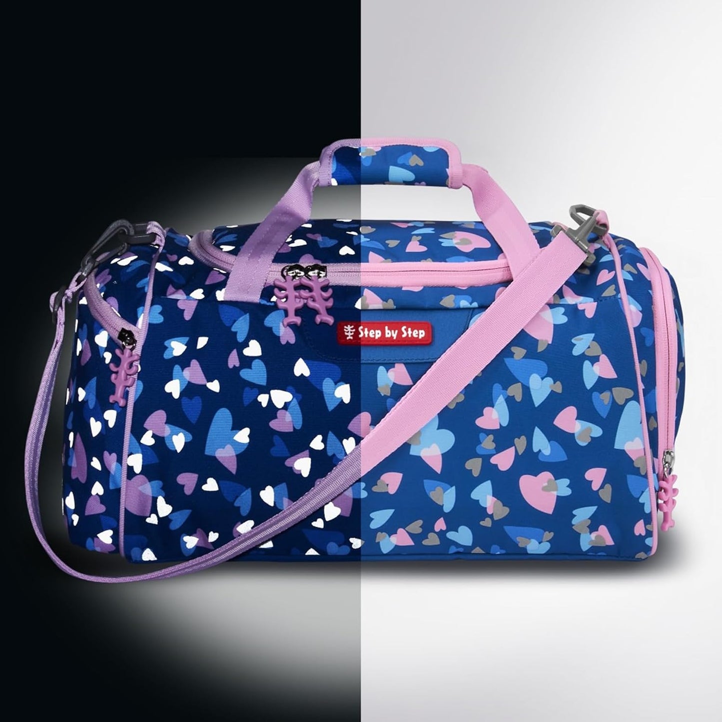 Sporttasche Seashell Pearl, Seashell Pearl - Blau-rosa