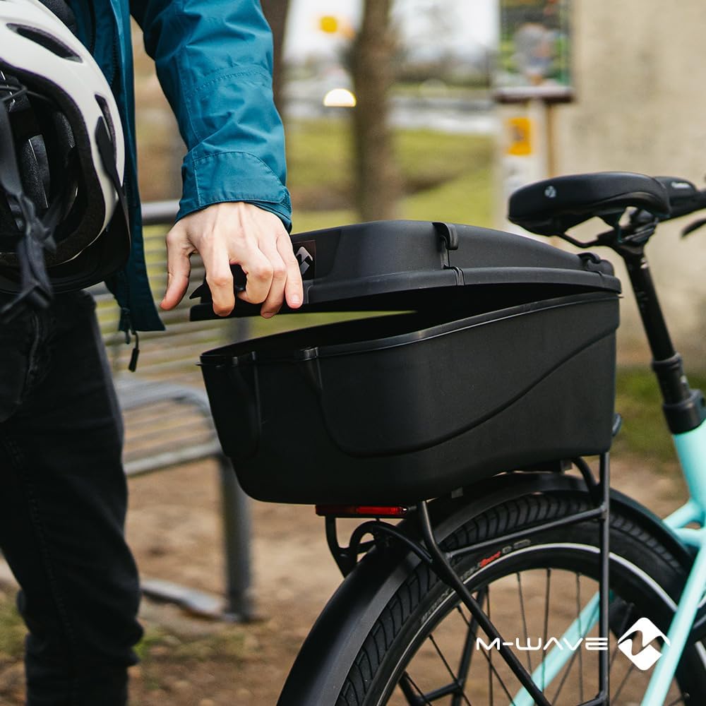 Fahrradkoffer Topcase, 42 x 31 x 22 cm, 15 Liter