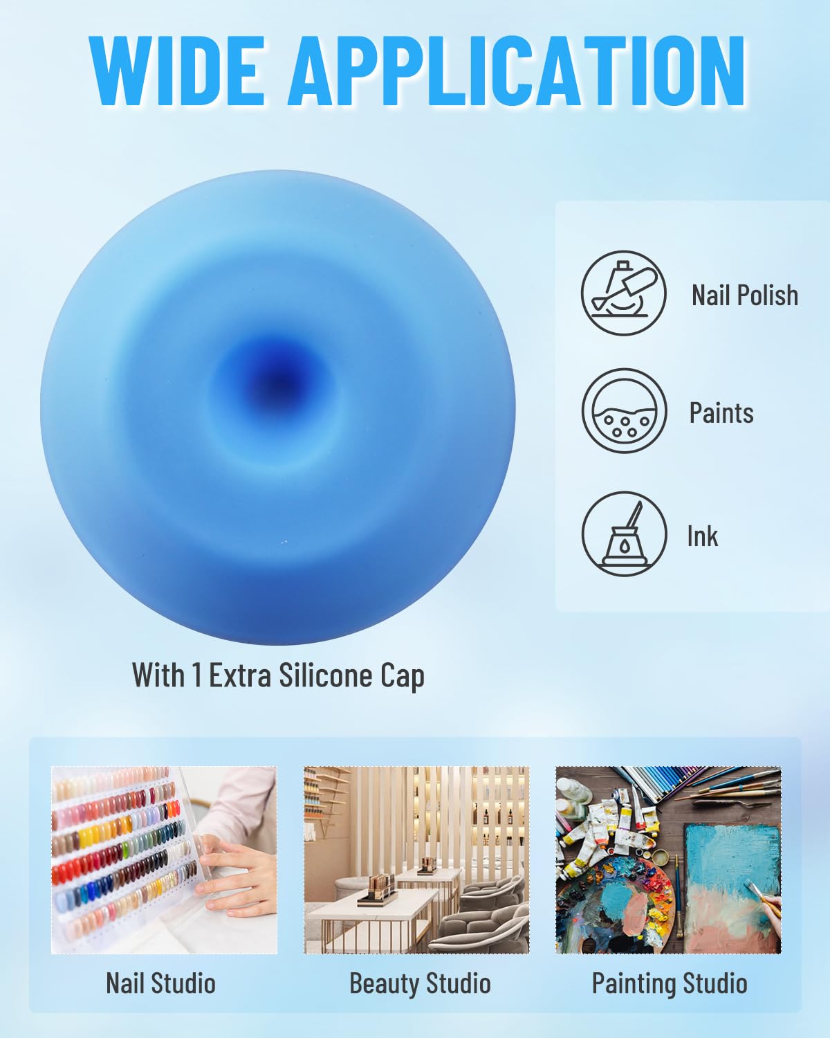 Mini Vortex Mixer Schüttler, Blau
