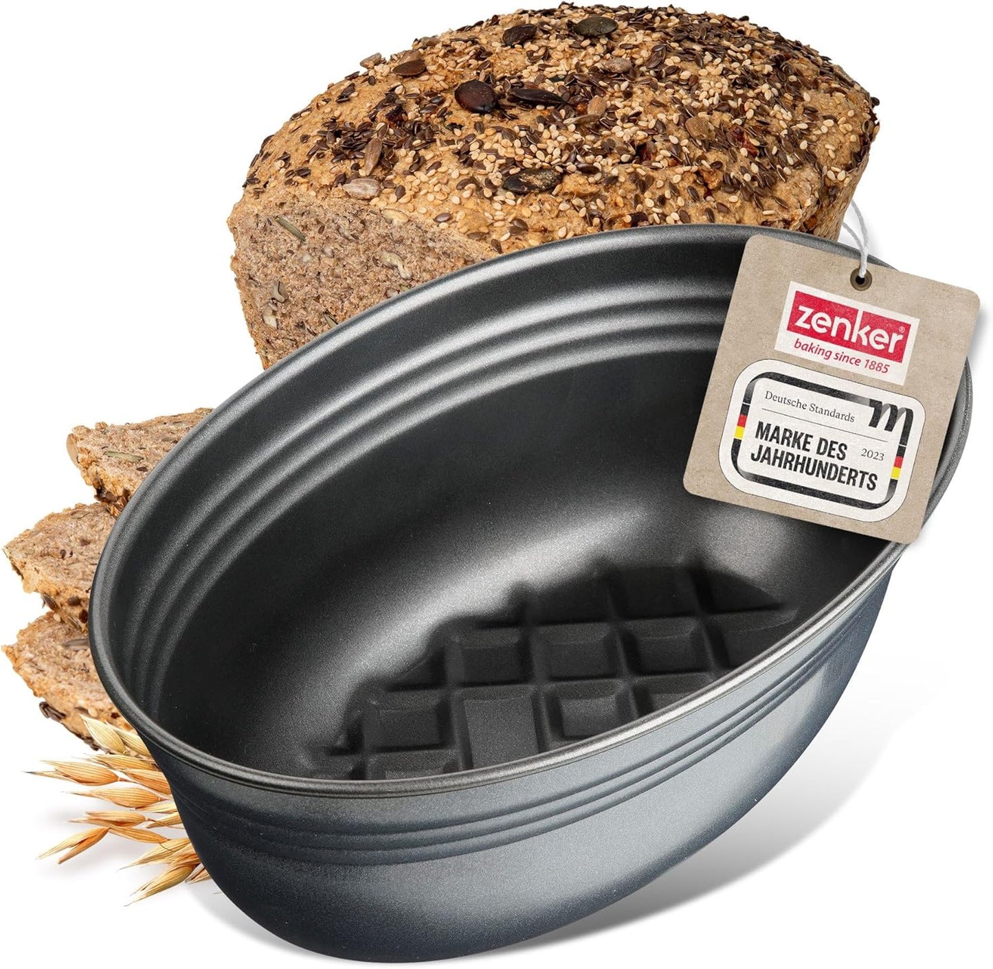 Brotbackform Black Metallic mit Antihaftbeschichtung