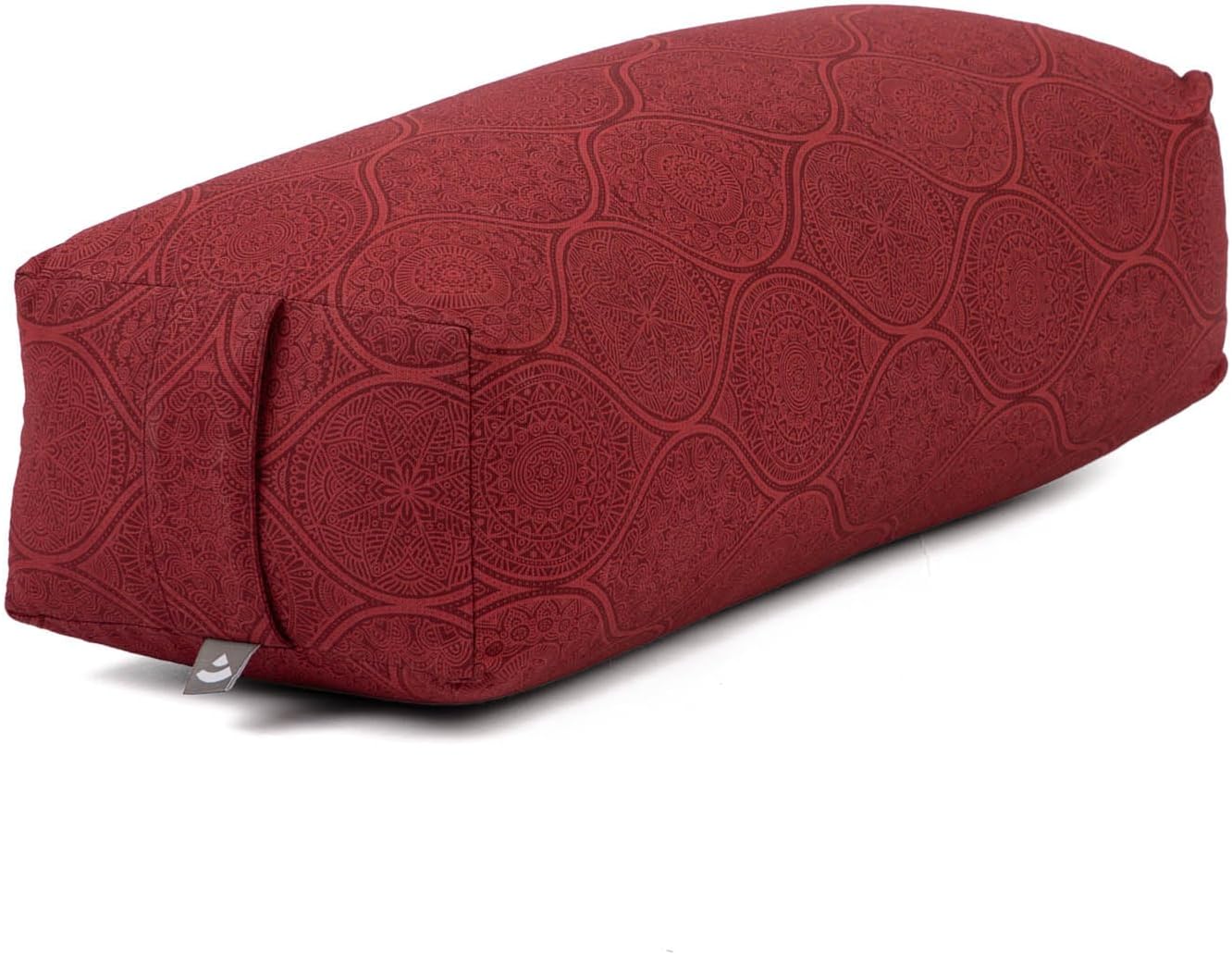 Rechteckiges Yoga-Bolster, Mayuri / dunkelrot