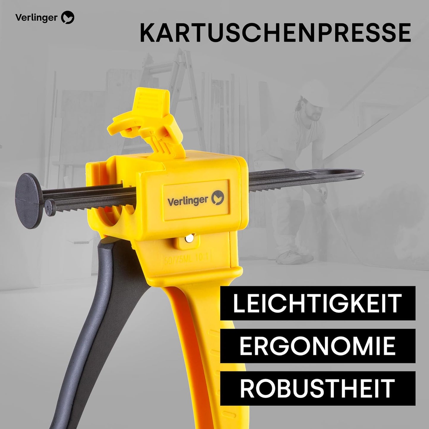 466834 Kartuschenpistole, 2 Komponenten 1:1 50ml