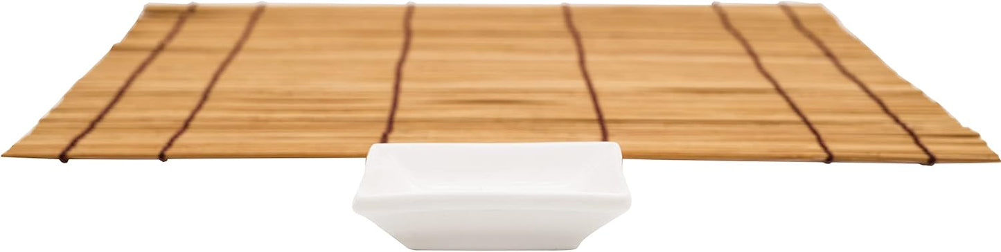 10-teiliges Sushi Set, Sushi Gift Set Weiss
