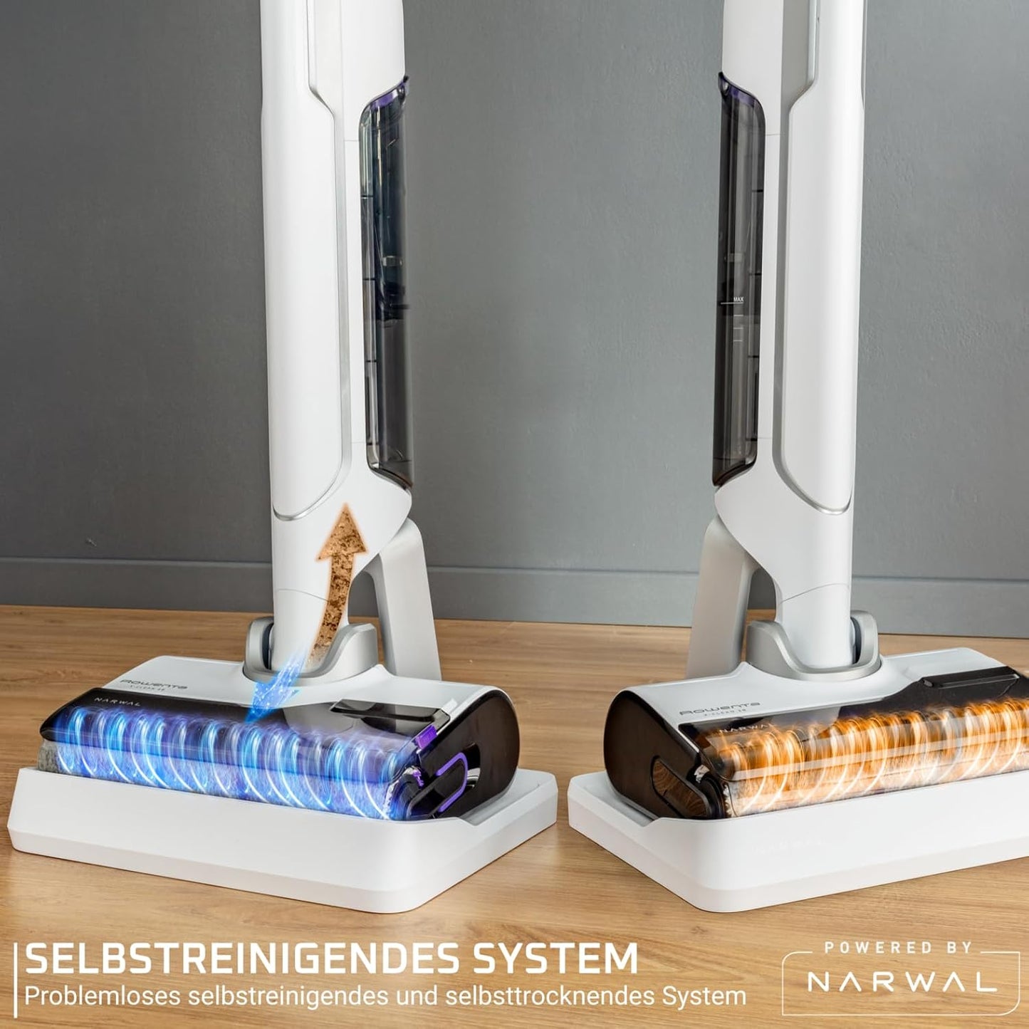 Akku-Nass-Trockensauger X-Clean 10, Weiß