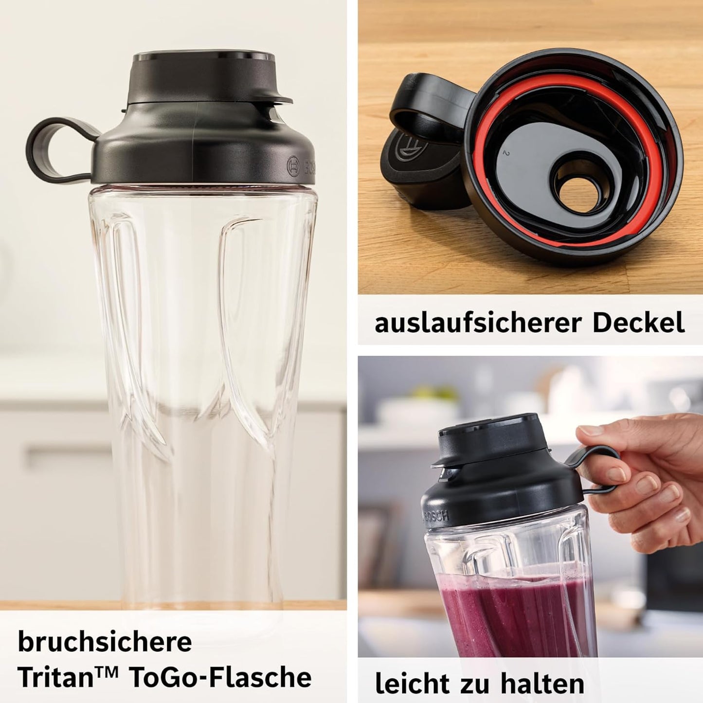 MMB2111S Mini-Standmixer VitaPower Serie 2, Schwarz