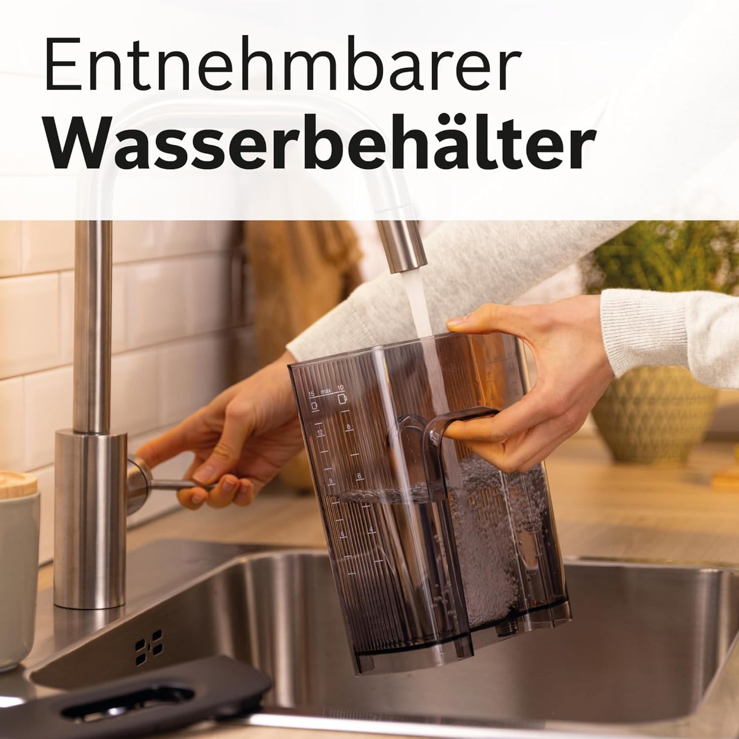 Filterkaffeemaschine My Moment, Entkalkungsfunktion Aromastufe Rot