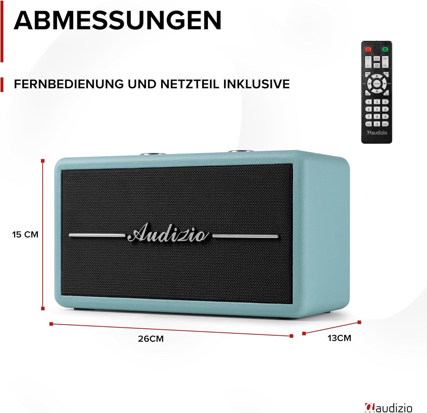 DAB+ Radio Tune60 Blau, Blau