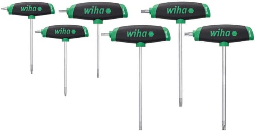 Stiftschlüsselsatz TORX mit Quergriff (6-tlg.)