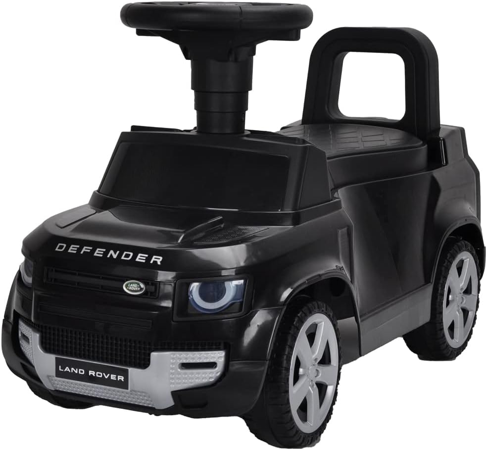 Bobby Car Land Rover Defender, Schwarz