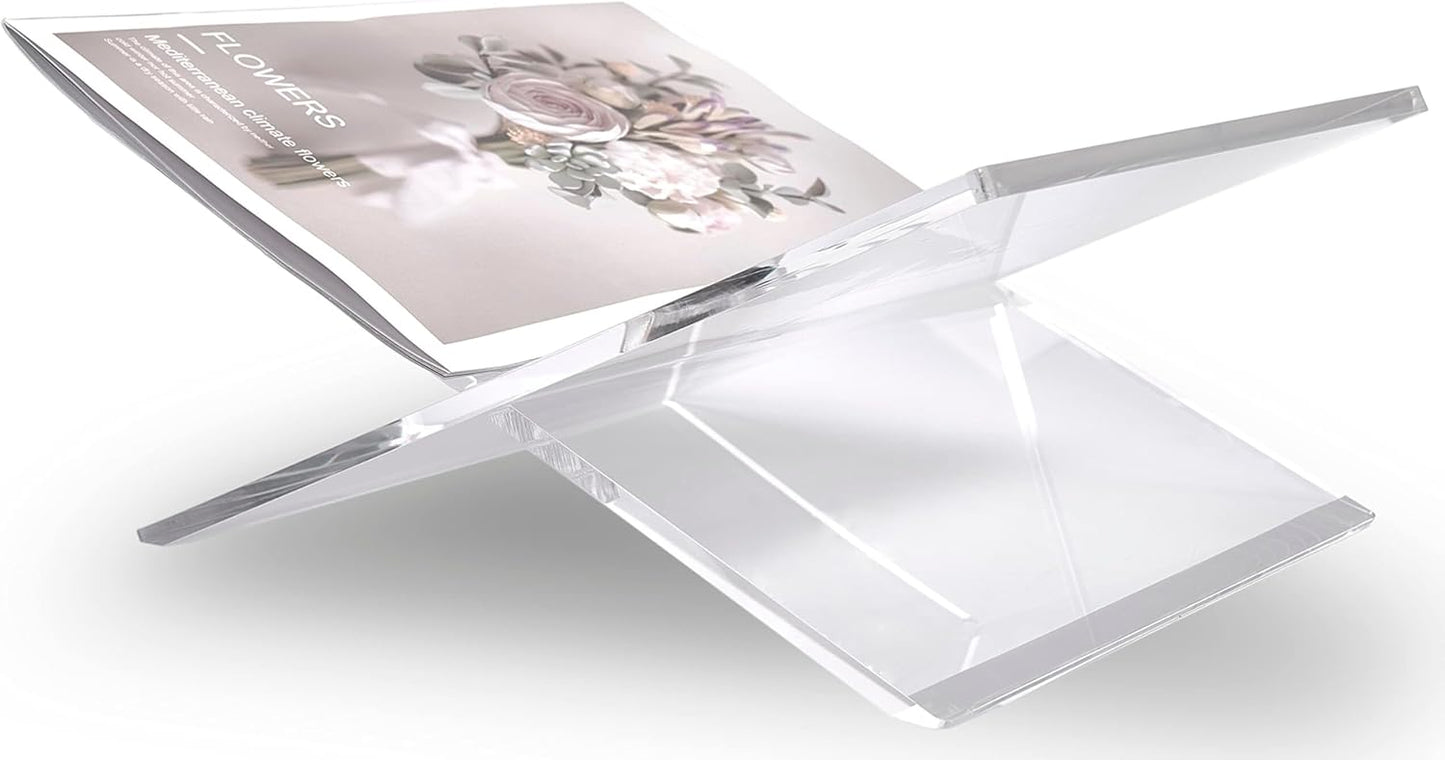 Transparenter Buchständer, Transparent