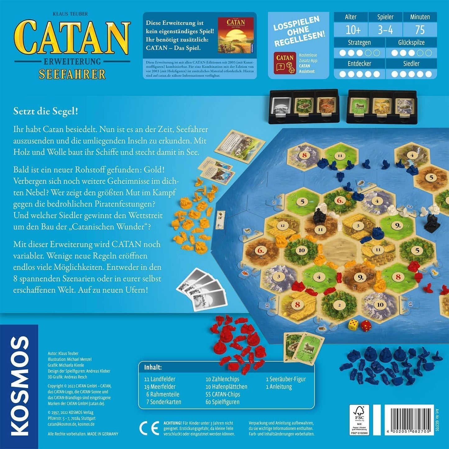 Catan Erweiterung Seefahrer, CATAN Seefahrer