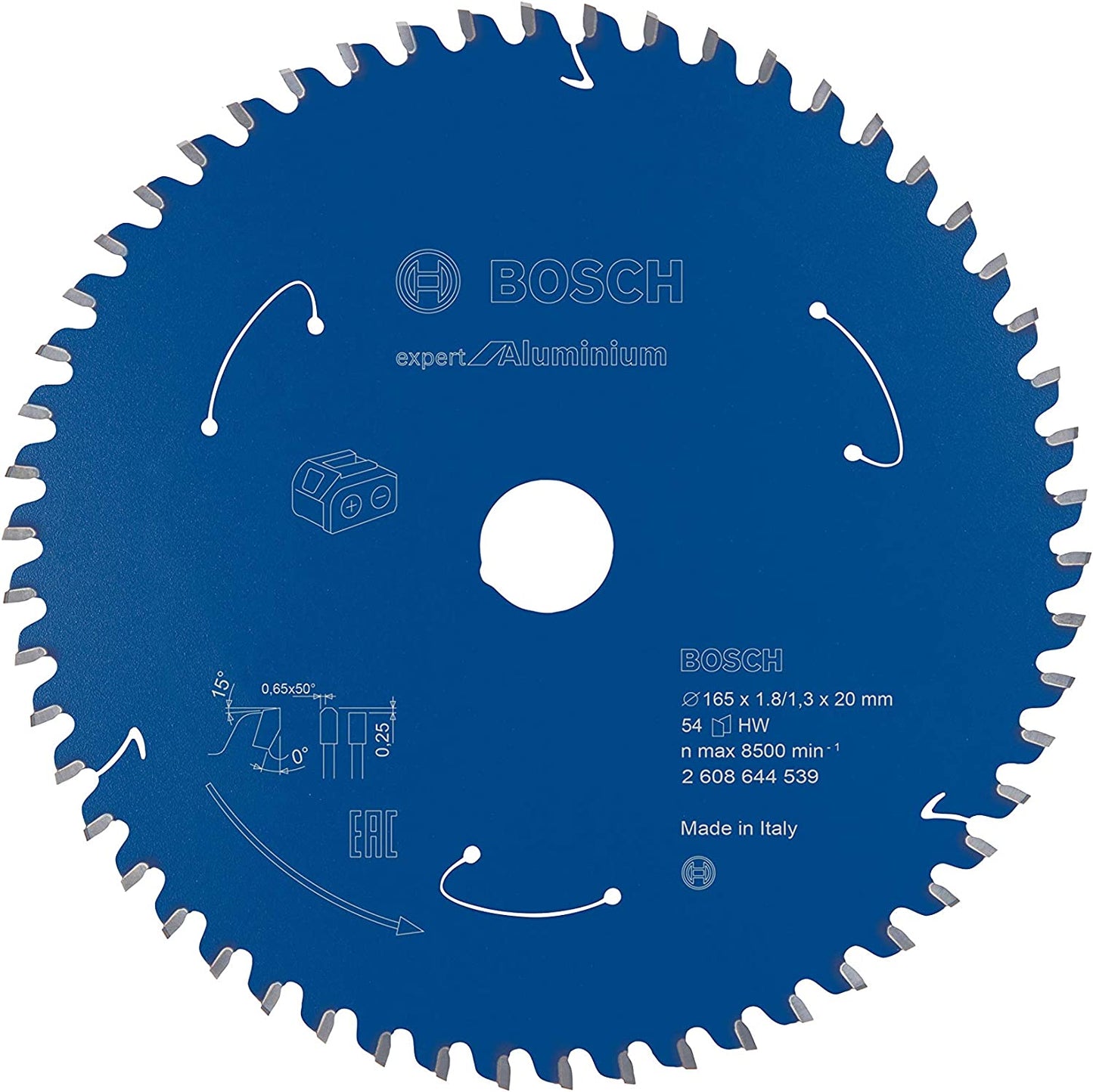 Kreissägeblatt Expert for Aluminium, 165mm, Ø 165 x 1,8/1,3 x 20 mm