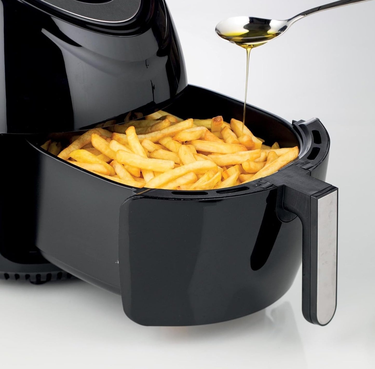 Heissluftfritteuse 4618 mit LCD- und Touchscreen, Black