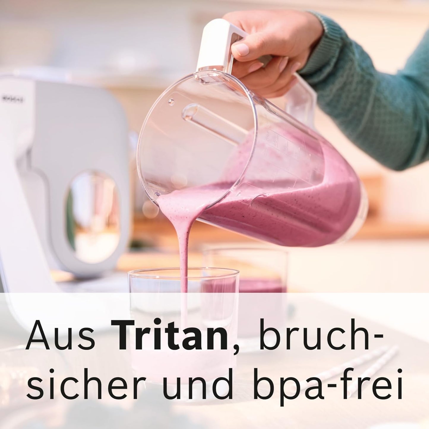 Mixer-Aufsatz für Küchenmaschinen