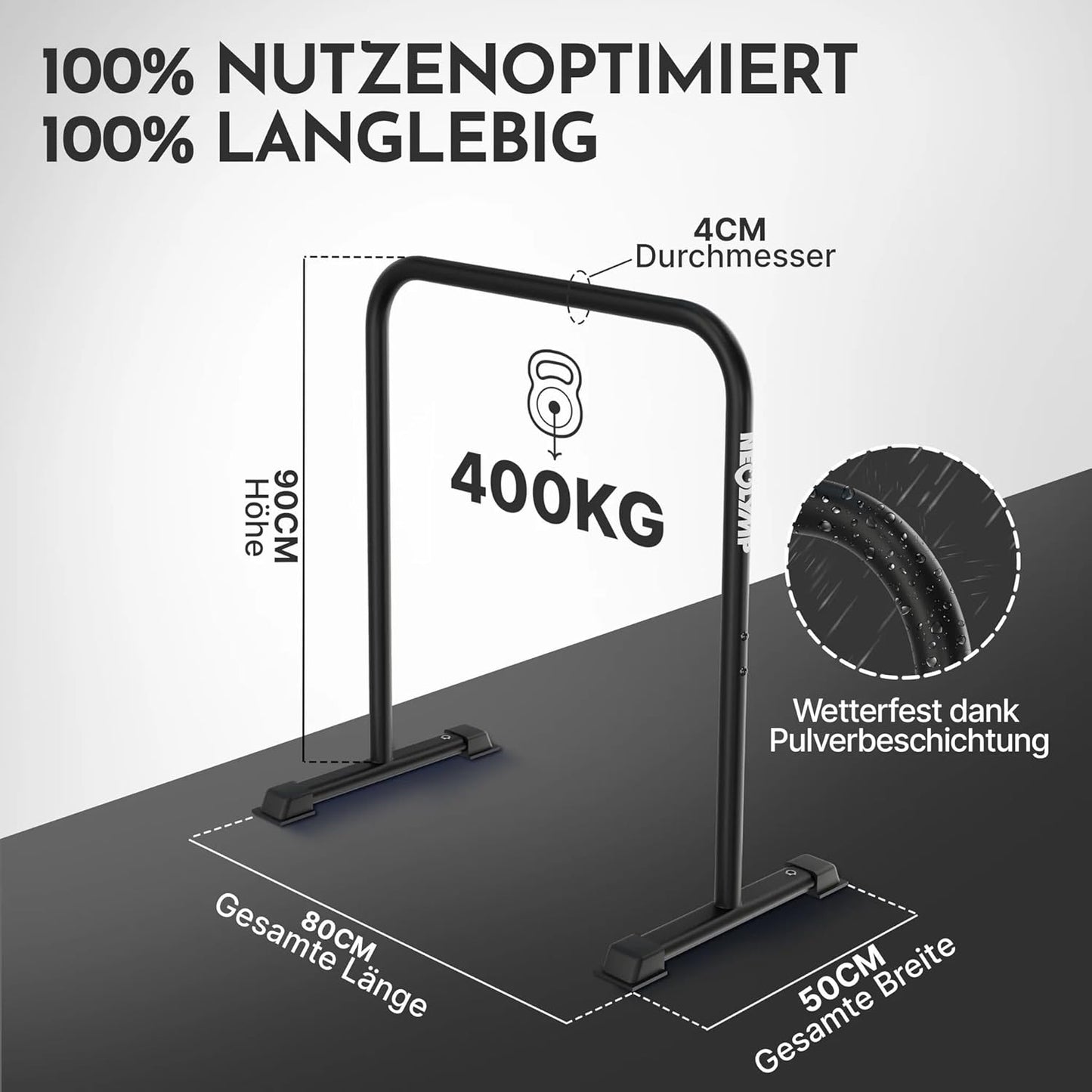 Calisthenics-Set für Zuhause mit Klimmzugstange, Calisthenics-Set Pro