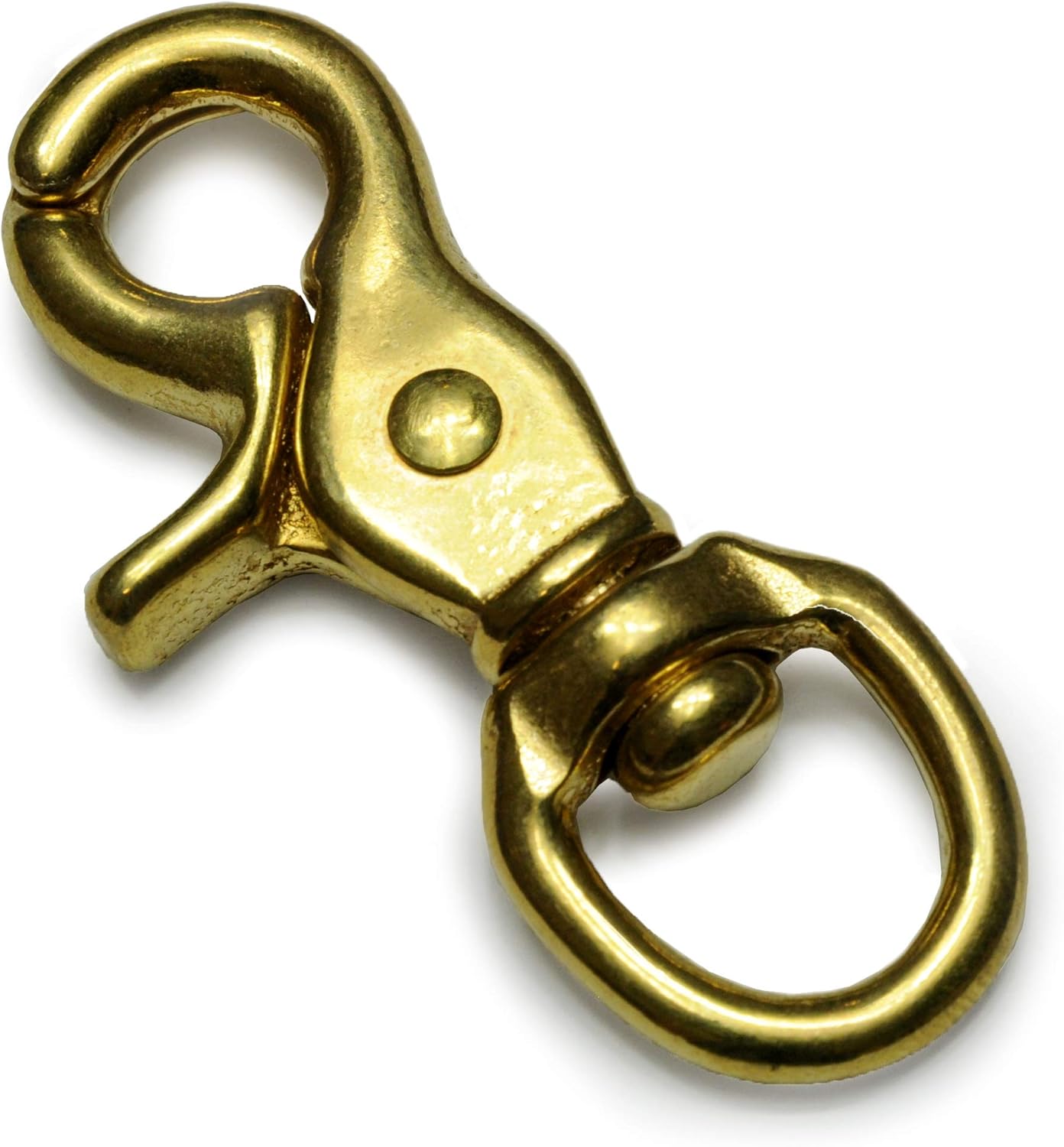 Scherenkarabiner-Haken 4er-Set mit Drehgelenk