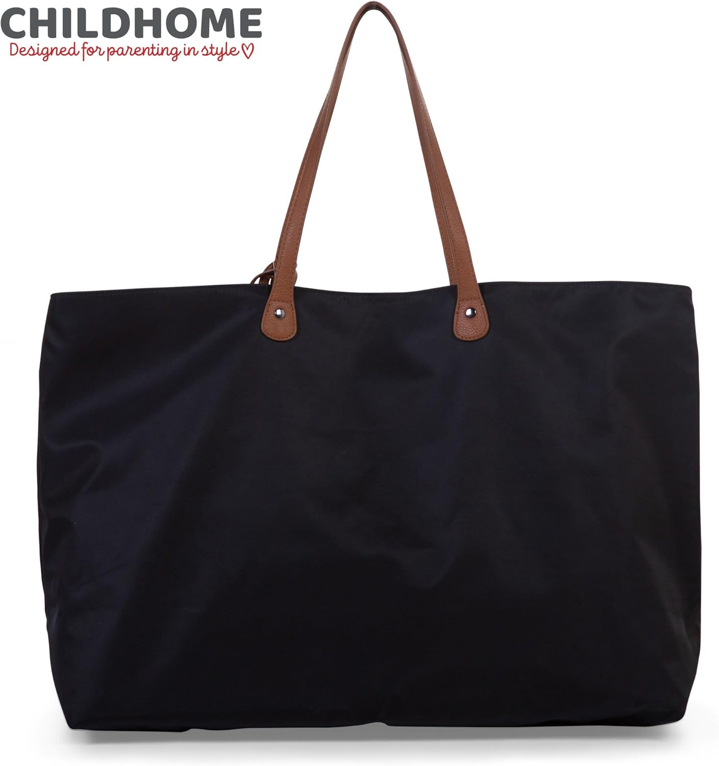 Wickeltasche Family Bag, Schwarz/Gold