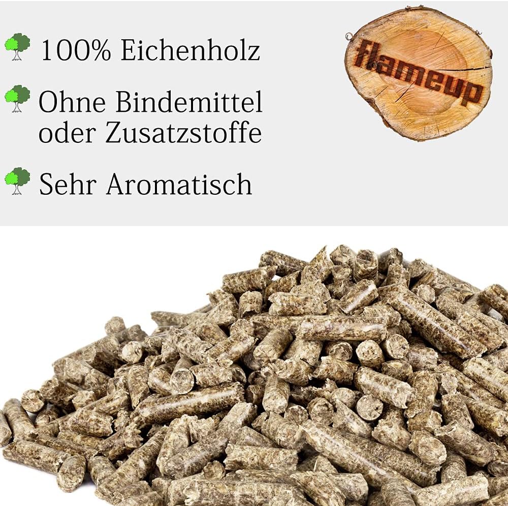 Eiche Holzpellets für Grill & Smoker, 15 kg