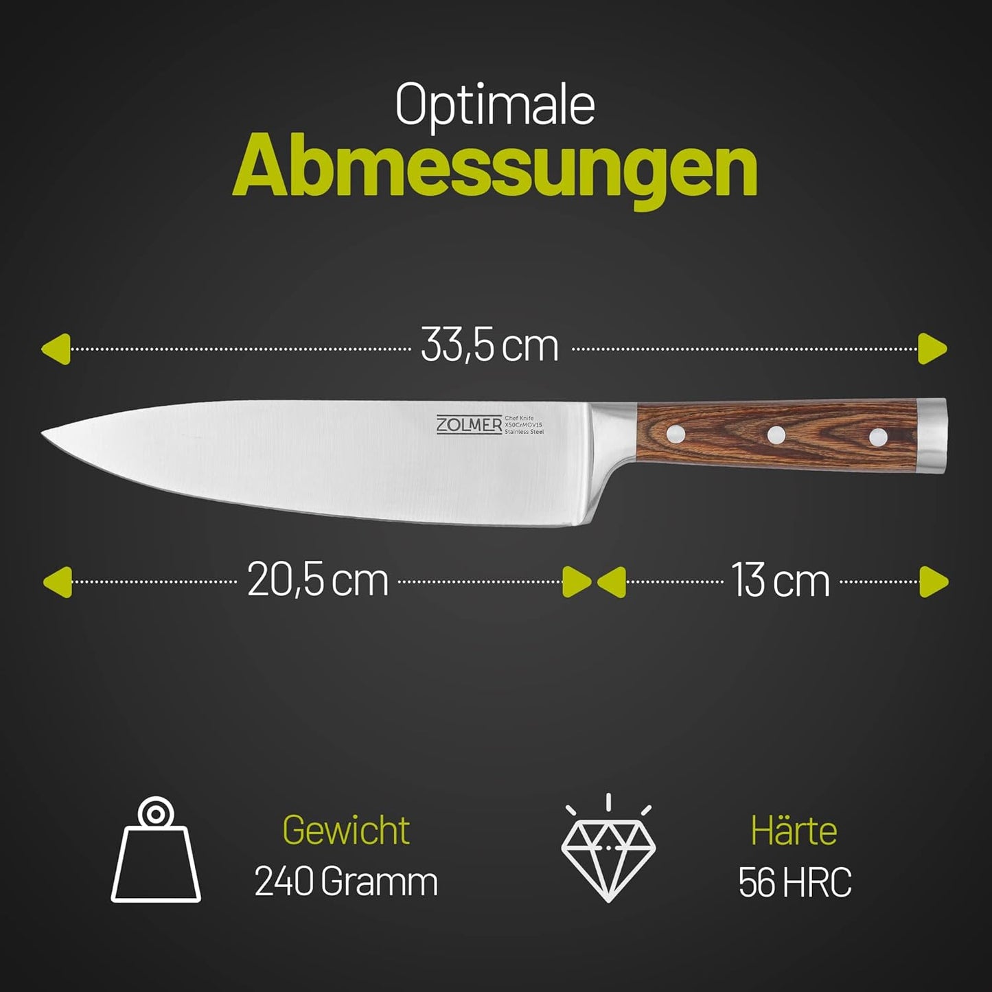 Kochmesser, Chefmesser