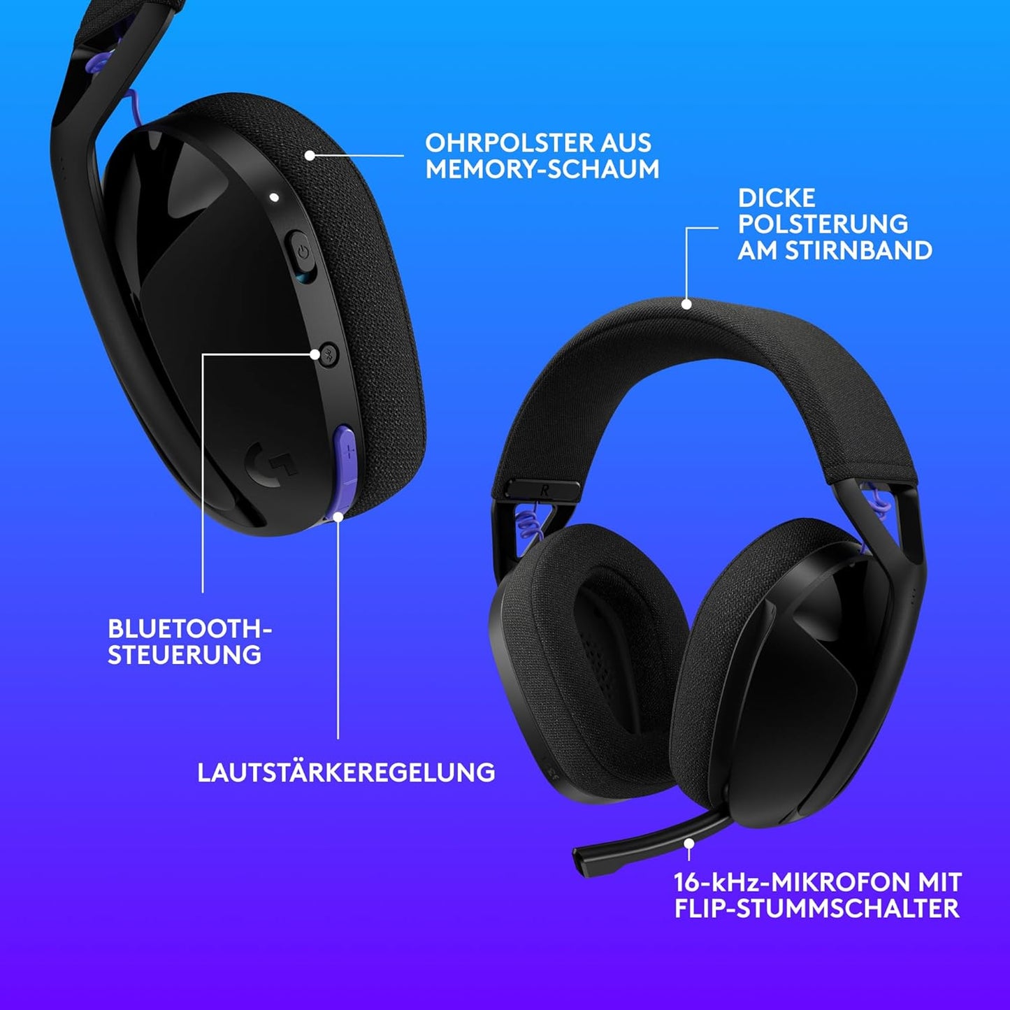 G321 Lightspeed, Schwarz G321 | +20 Stunden-Akku