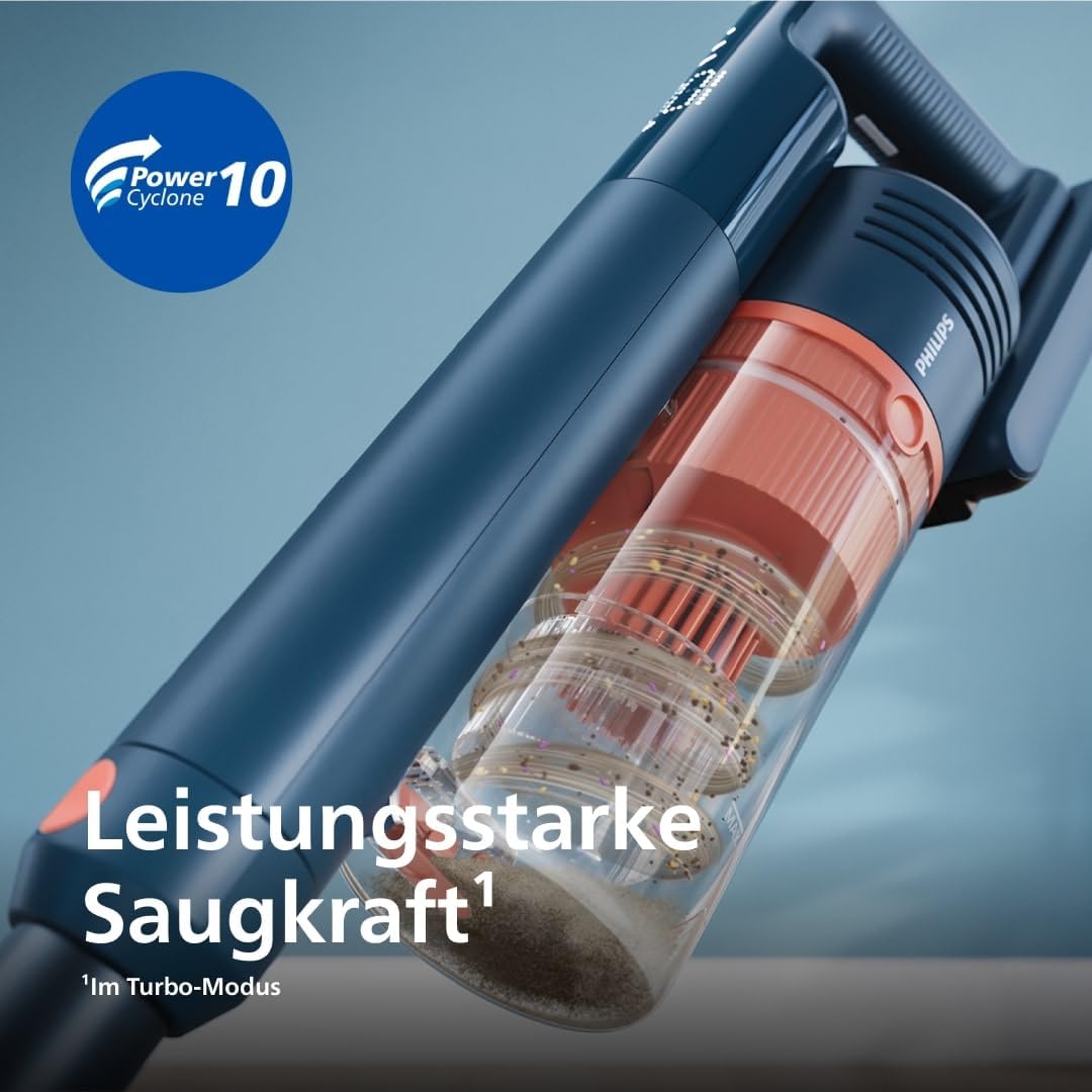 Akkustaubsauger Serie 5000 Pet & Aqua, Saugen & Wischen 60 Min Laufzeit, Pet und Aqua