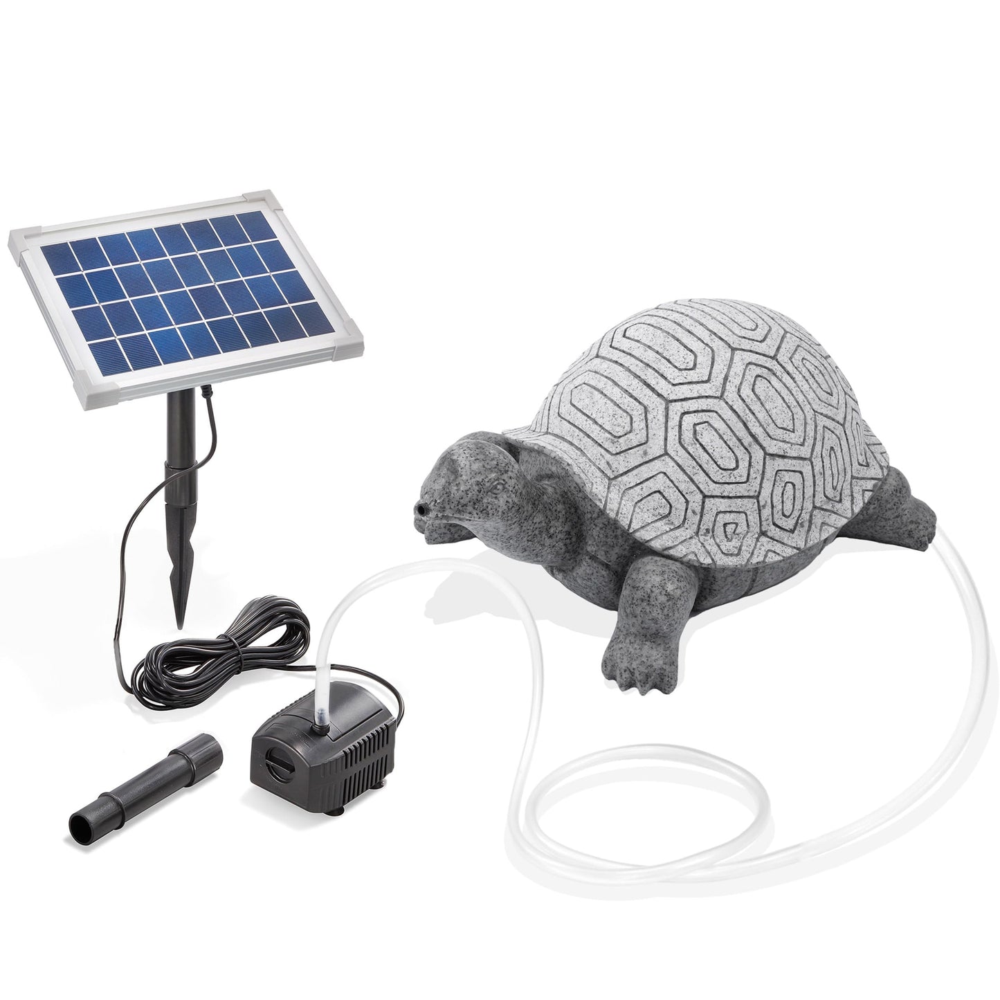 Solar-Wasserspeier Schildkröte