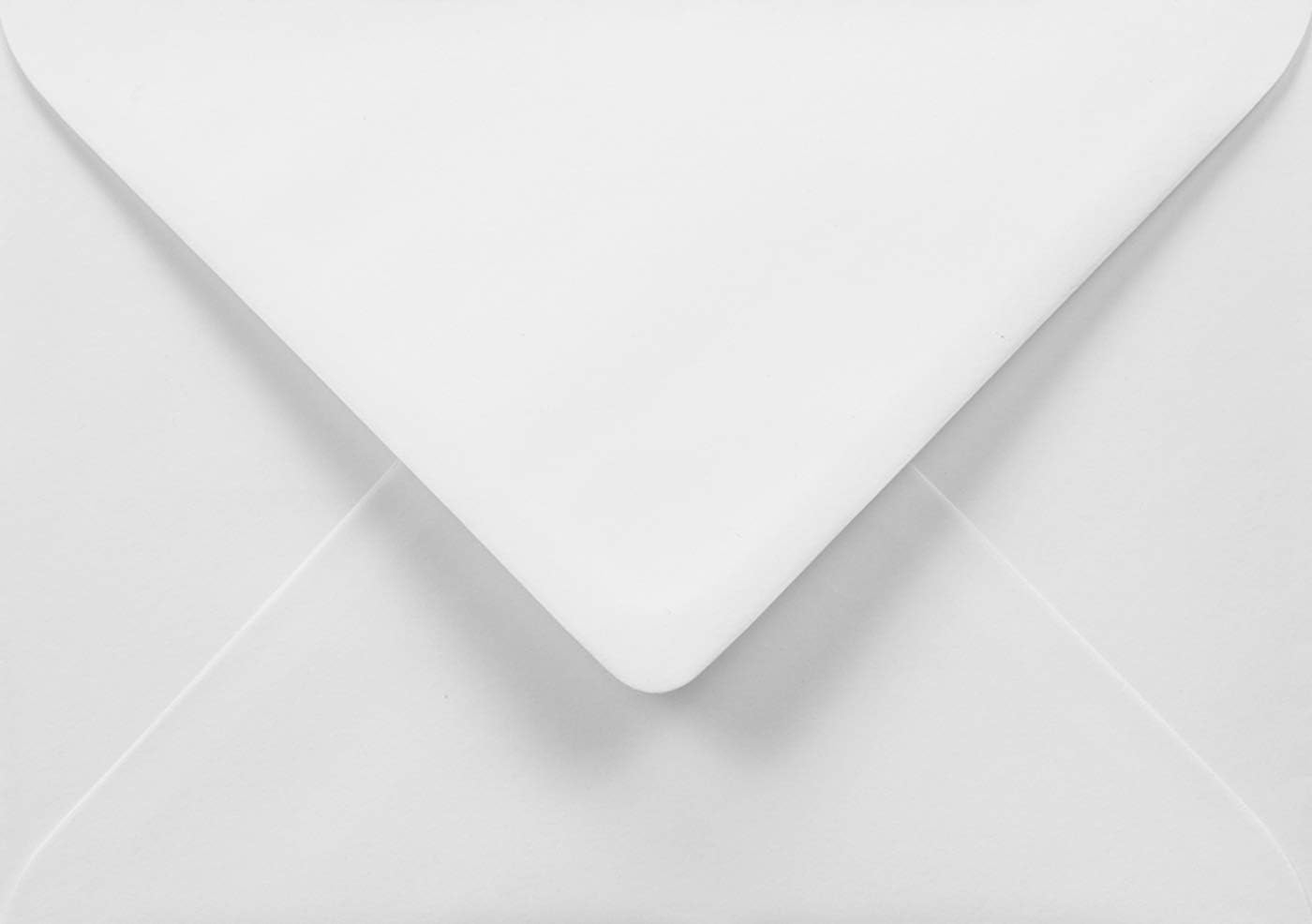 Briefumschläge DIN B6 (500 Stück, ohne Fenster), Weiss B6 (12,5x17,5)