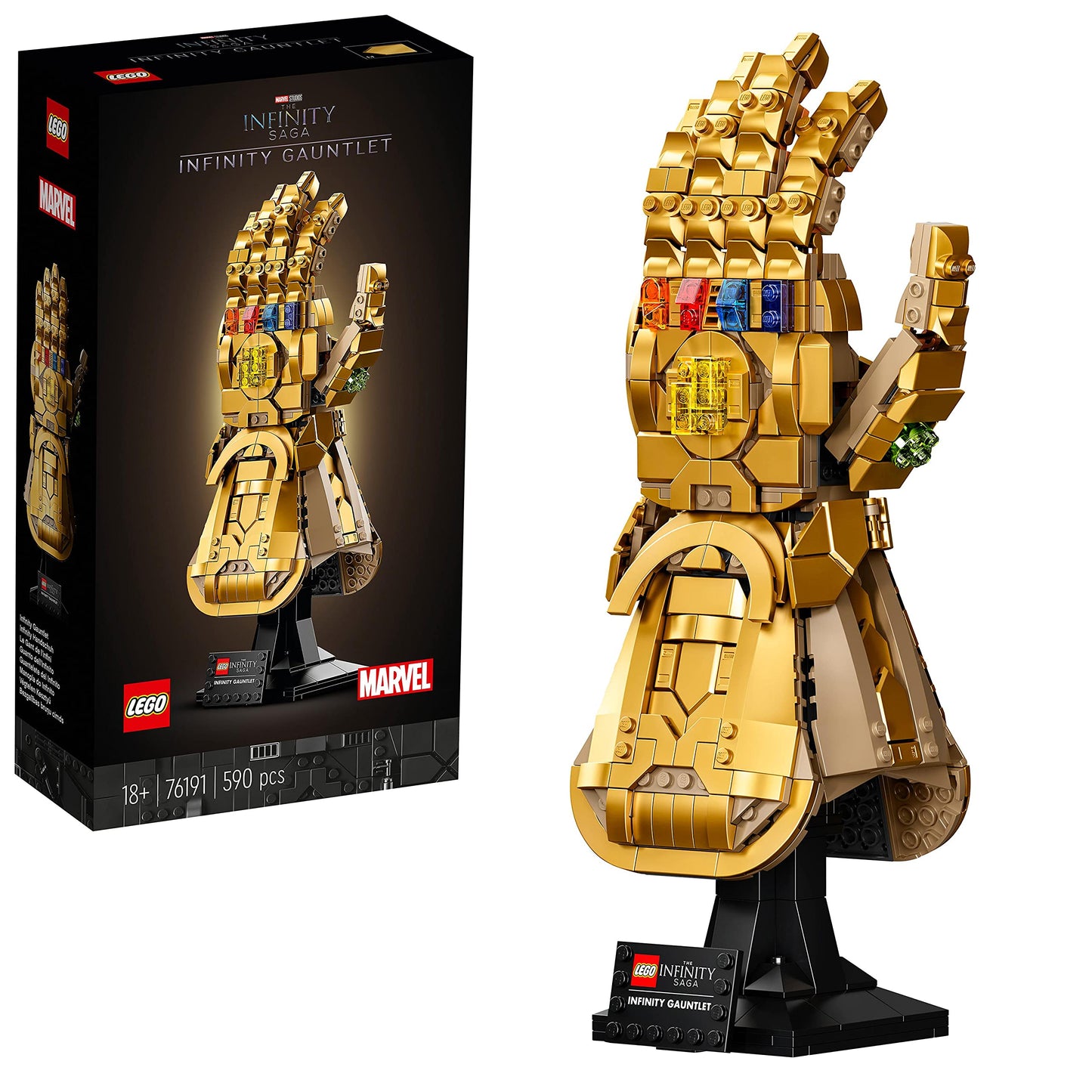76191 Marvel Super Heroes Infinity Handschuh, Konstruktionsspielzeug, Einzeln