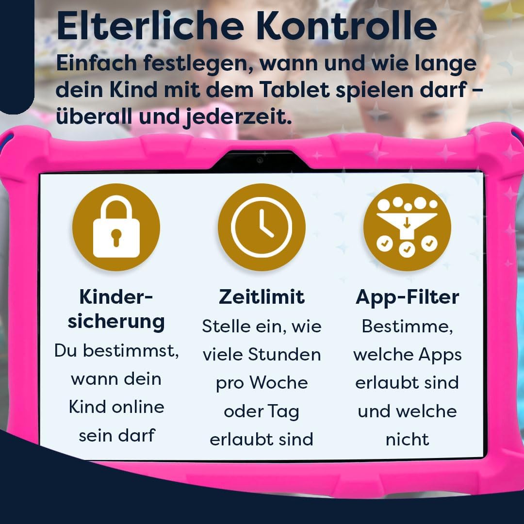 Tablet für Kinder XL Pro II, Rosa